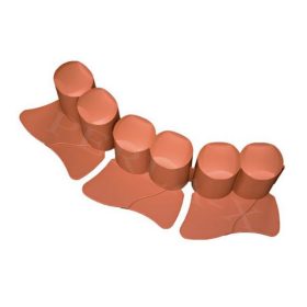 Ágyásszegély, műanyag henger 3020x100 IPAL6 TERRACOTTA