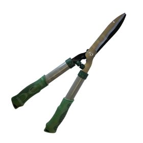   Sövényvágó olló alu. nyelű teleszkópos, hullámos élű