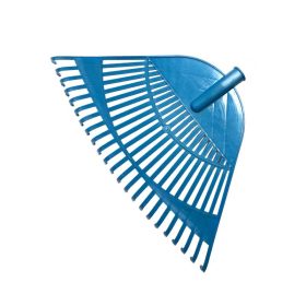 Lombseprű műanyag NYELEZETT 580x350 kék 23 fogú