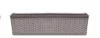Balkonláda rattan,alátéttel ISR500P, 50 cm MOKKA (10 db/csomag)