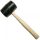 Gumikalapács 0,75kg fa nyéllel -  14295