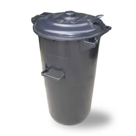 Háztartási kuka 50L fekete 11962