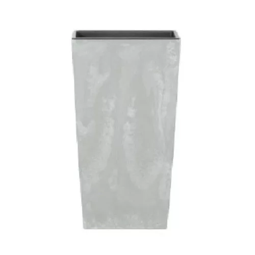 Beton hatású szögletes magas virágváza (50 cm) DURS265E