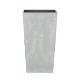 Beton hatású szögletes magas virágváza (61 cm) DURS325E