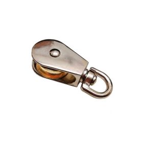 Kötélcsiga horg, szimpla 25 mm (14029)