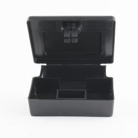   Egéretető doboz FEKETE, kulcsos (12,5 x 9,5 x 4 cm) - MUEDO101ITCI