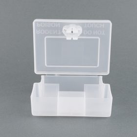   Egéretető doboz ÁTLÁTSZÓ, kulcsos ( 12,5 x 9,5 x 4 cm) - MUEDO102ITCI