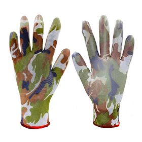 Kesztyű kertész mintás 9-es TOP PU TERRAIN