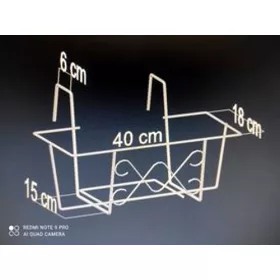 Balkonláda tartó komplett 40cm-es ládához