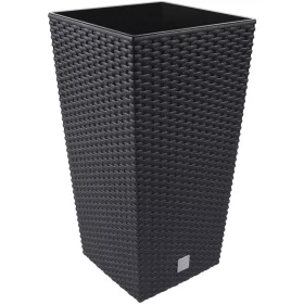 Virágváza rattan 325mm ANTRACIT DRTS325