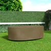 Kültéri bútortakaró COVERTOP ov.asztal 230x130xh.70cm bronz 90gr   (2013601)