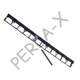   Rézsüszegély ágyás-gyepszegély(100x8x45mm) fekete 12db/gyűjtő