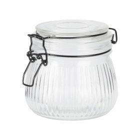 Háztartási csatos üveg 500 ml - bordázott (CD1002880)