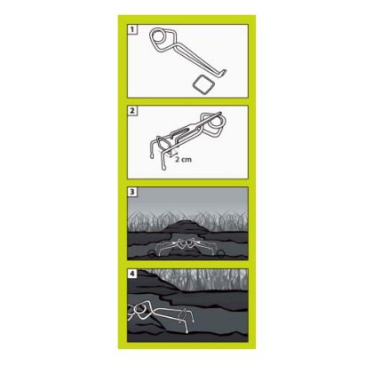 NORT MOLE TRAP (2) 0,15 ME x4 (5041101)