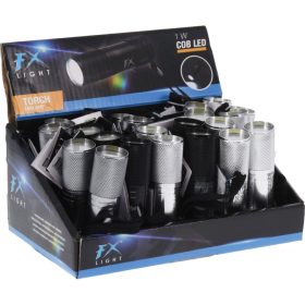   Elemlámpa 3 színű kínálóban - alumínium 24db/gyűjtő - 72db/karton (CY8200020)