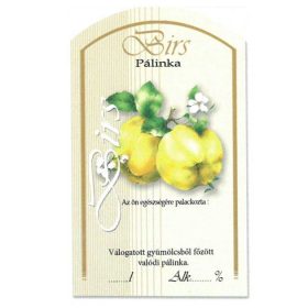 Íves Pálinkás címke - BIRS (10db/cs)