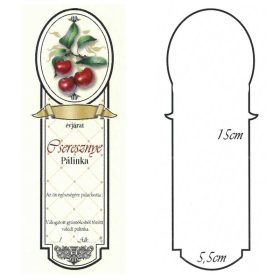 Keskeny Pálinkás Címke - CSERESZNYE (10db/cs)