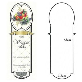 Keskeny Pálinkás Címke - VEGYES (10db/cs)