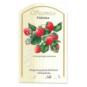 Íves Pálinkás címke - SZAMÓCA (10db/cs)