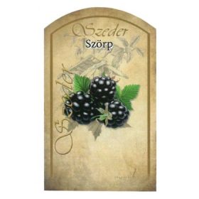 Szörpös címke - SZEDER (10db/cs)