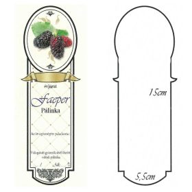Keskeny Pálinkás Címke - FAEPER (10db/cs)