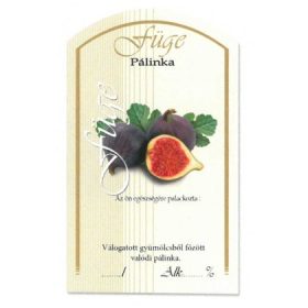 Íves Pálinkás címke - FÜGE (10db/cs)