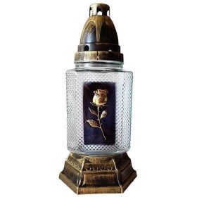 Üvegmécses RZ-12 Rózsás (ARANY)