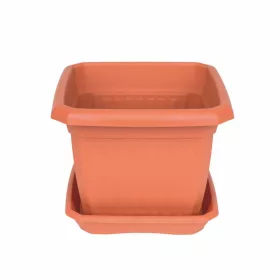 Virágcserép négyszögletes 30cm TERRACOTTA