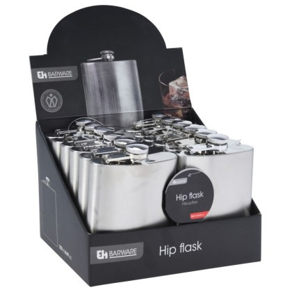 Fém laposüveg (flaska) 207ml -95x25x130mm (170489100)