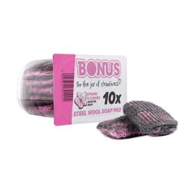   BONUS Szappanos dörzsi párna grill tisztításhoz 10db/cs (B224)