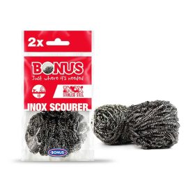   BONUS Inox spirál fém dörzsi grill tisztításhoz 2db/cs (B088)