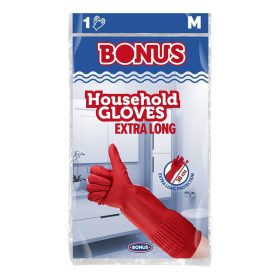   BONUS Kesztyű háztartási gumi EXTRA HOSSZÚ M -méret (B050)