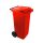 Háztartási kuka 120L kerekes PIROS (11911)