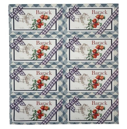 Befőtt díszítő csomag - BARACK