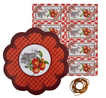 Befőtt díszítő csomag - ŐSZIBARACK