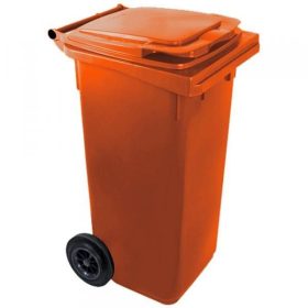 Háztartási kuka 120 L BARNA kerekes (11912)