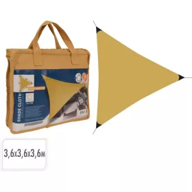   Napvitorla - 3,6x3,6x3,6m - Sárga - Háromszög alakú (C46400650)