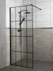 Techno 90x200 cm Walk-in zuhanykabin