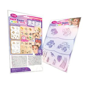   Mosaic Arcfestő Sablon - dínó - terepjáró - 3 db / csomag