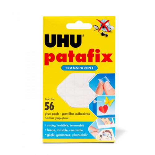 UHU Patafix Invisible gyurmaragasztó  - 56 db / csomag