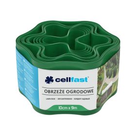 Cellfast Ágyásszegély 10cm x 9m zöld