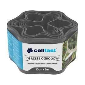 Cellfast Ágyásszegély 10cm x 9m grafit