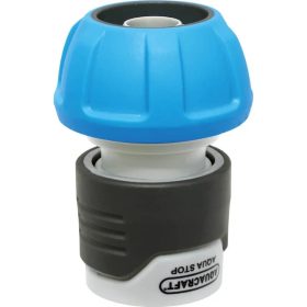   Gyorscsatlakozó AQUACRAFT Soft-Touch, víz-stop, 16-19mm (5/8"-3/4")