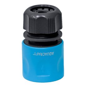   Gyorscsatlakozó AQUACRAFT Standard, átfolyó, 13mm (1/2"), ömlesztett, kínáló dobozban, 50 db/doboz