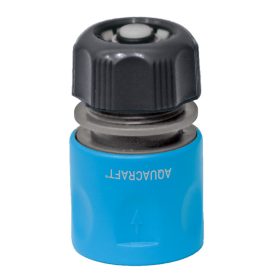   Gyorscsatlakozó AQUACRAFT Standard, víz-stop, 13mm (1/2"), ömlesztett, kínáló dobozban, 50 db/doboz