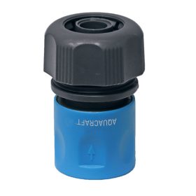   Gyorscsatlakozó AQUACRAFT Standard, átfolyó, 16-19mm (5/8"-3/4"), ömlesztett, kínáló dobozban, 50 db/doboz