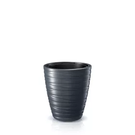 Prosperplast Virágkaspó Maze 419x375mm antracit