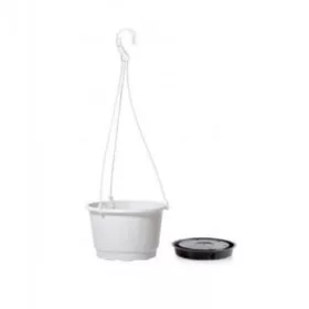 Virágcserép függő Pro 135x210mm fehér