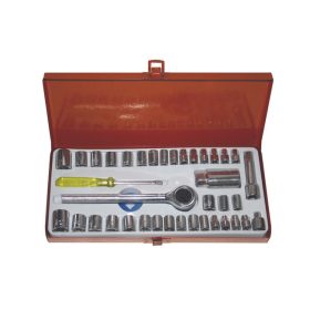   Gadget Szerszámkészlet 40db, 1/4" és 3/8" 4-16mm GD