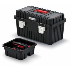 Szerszámosláda HEAVY - fekete 60x35x35cm